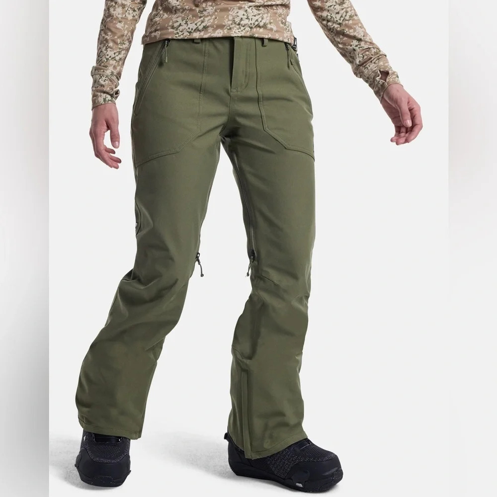 Burton Vida Stretch Snow Pants Women’s Size Small Wheeler Camo NWT